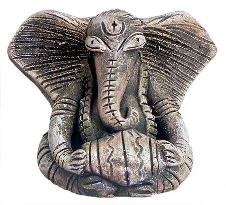 Ganesha Playing Dhol