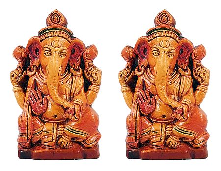 Set of 2 Ganesha