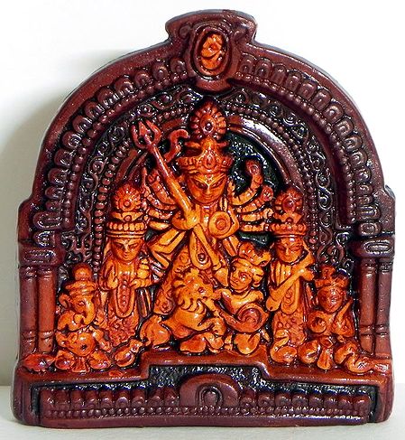 Mahishasuramardini Durga with Her Children