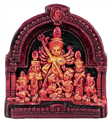 Goddess Durga - Wall Hanging cum Table Top