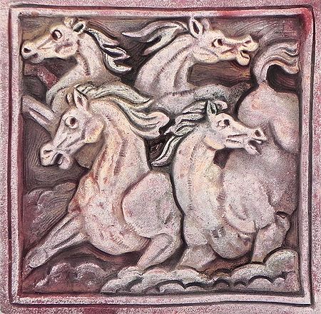 Hussain's Horses - Wall Hanging