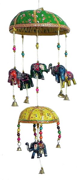 Decorative Door Hanging with Cute Animals and Beads