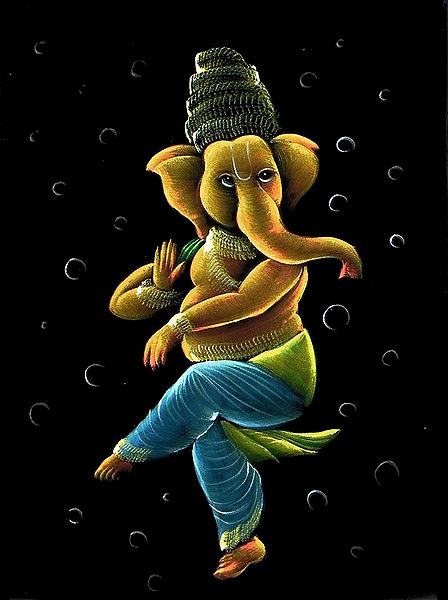 Ganesha as Nataraj