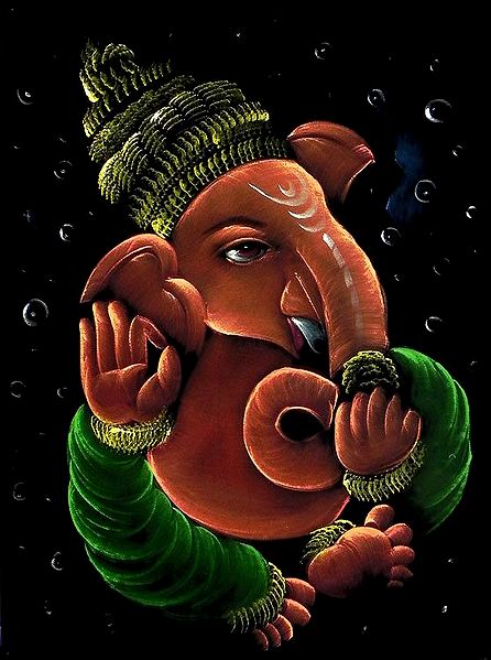 Ganesh with Modakam
