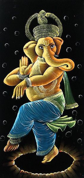 Lord Ganesha as Nataraja