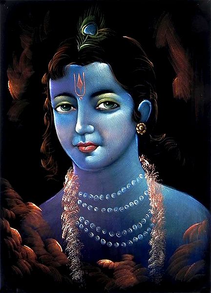 Face of Lord Krishna