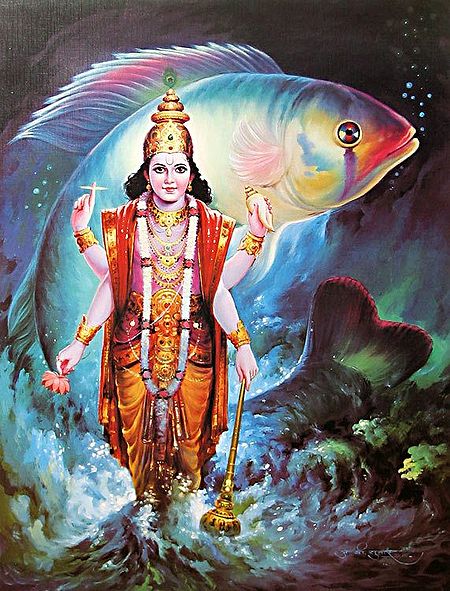 Matsya Avatara - Incarnation of Vishnu