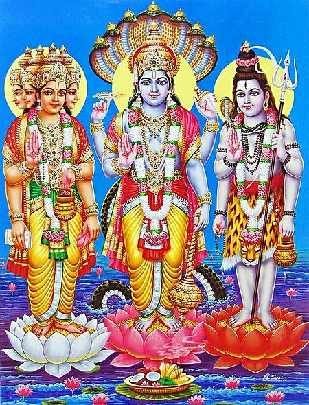 Trinity - Brahma, Vishnu, Shiva