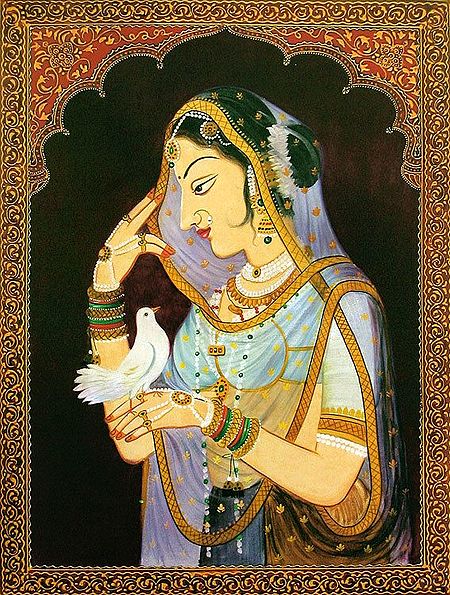 The Beautiful Rajput Queen