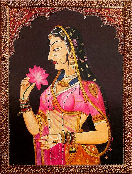 The Elegant Rajput Queen