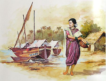 Fisher woman from Maharashtra