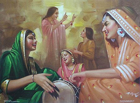 Gaiety of Punjabi Ladies