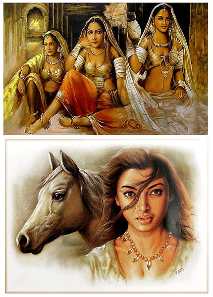 Indian Women - Set of 2 Posters