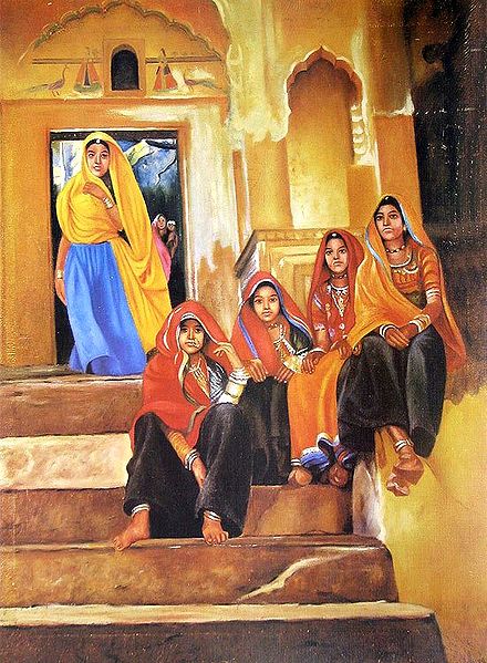 Rajasthani Village Girls