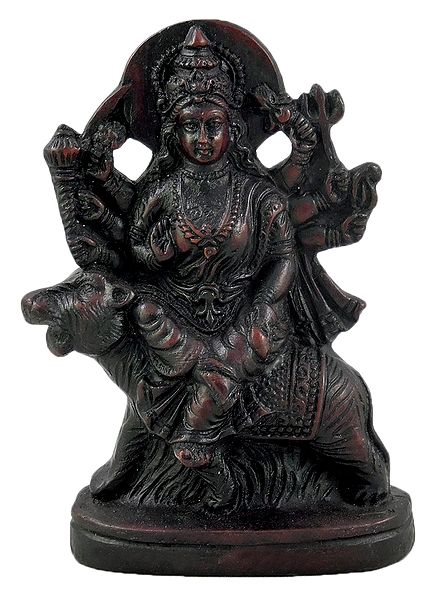 Sherawali Mata - Stone Dust Statue