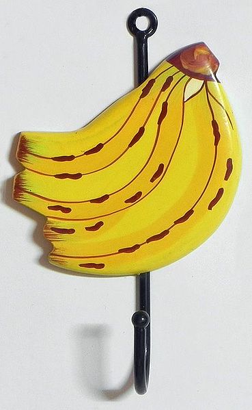 Banana with Hanger - Wall Hanging