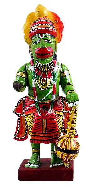 Lord Hanuman - Kondapalli Doll