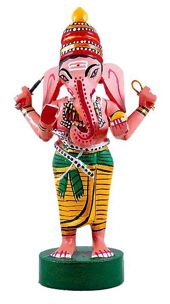 Lord Ganesha - Kondapalli Doll