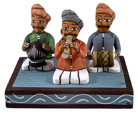 Indian Musicians - Kondapalli Dolls