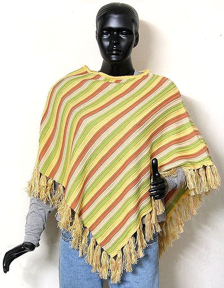 Colors of Nature Poncho