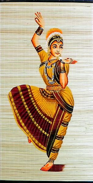 Bharatnatyam Dancer - Wall Hanging 