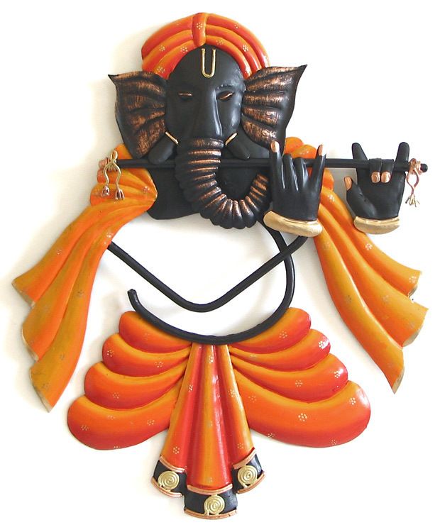 Details about   Lord Ganesha Playing Dholak Wrought Iron Wall Hanging 23 cm x 5 cm x 45cm 