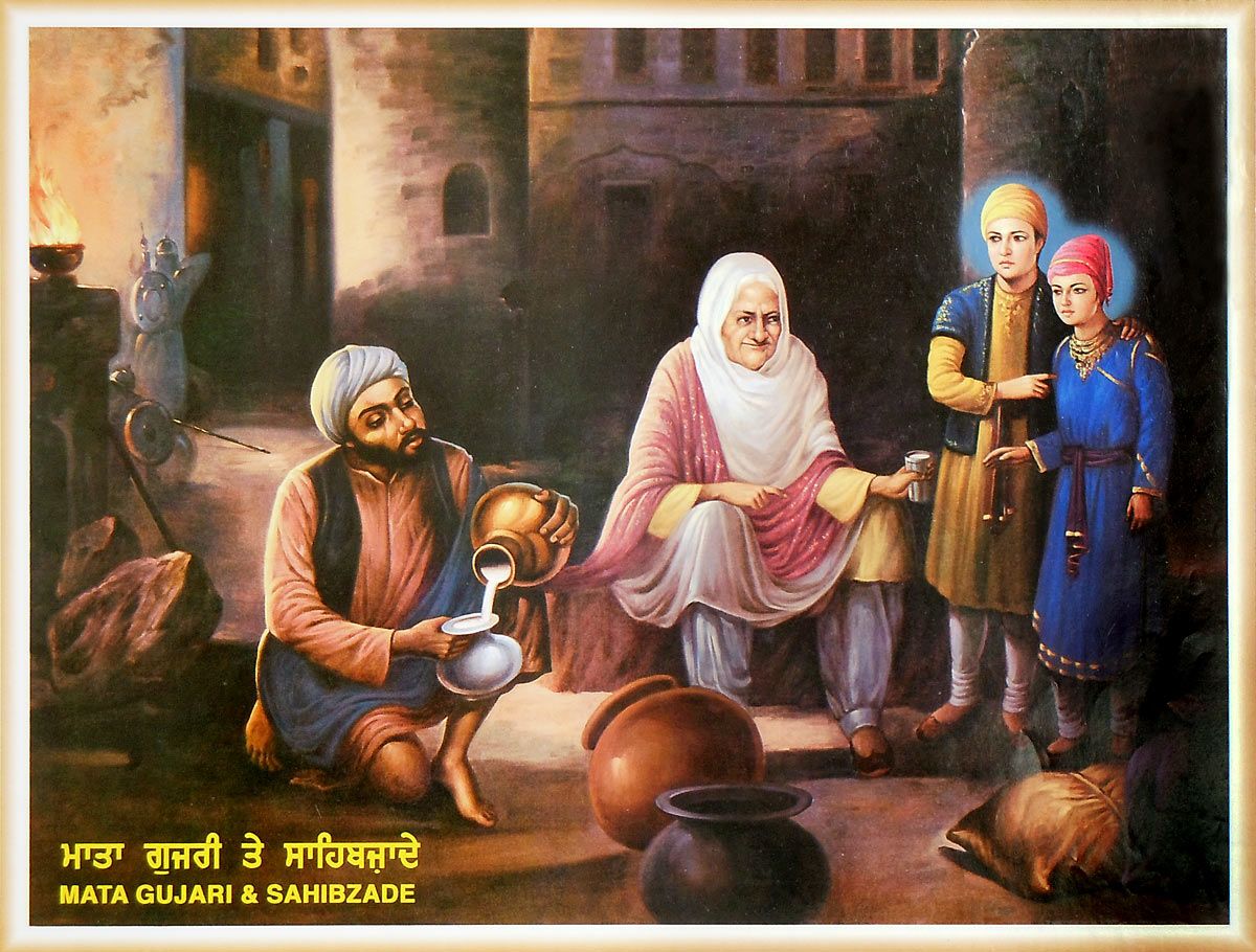 Mata Gujari and Sahibzade Poster