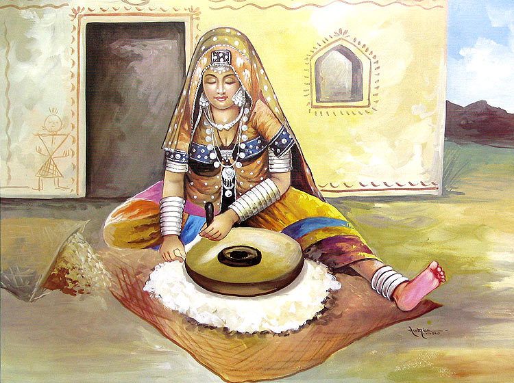 Rajasthani Woman 