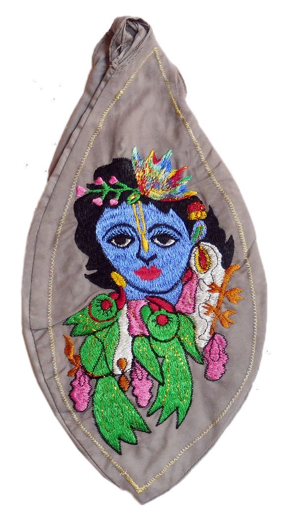 Cotton Printed Gaumukhi Mala Japa Bag for Mantra Jaap & Meditation | Exotic  India Art
