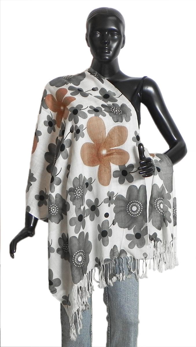 Crystal Cool Acrylic Woolen Stoles main image 1