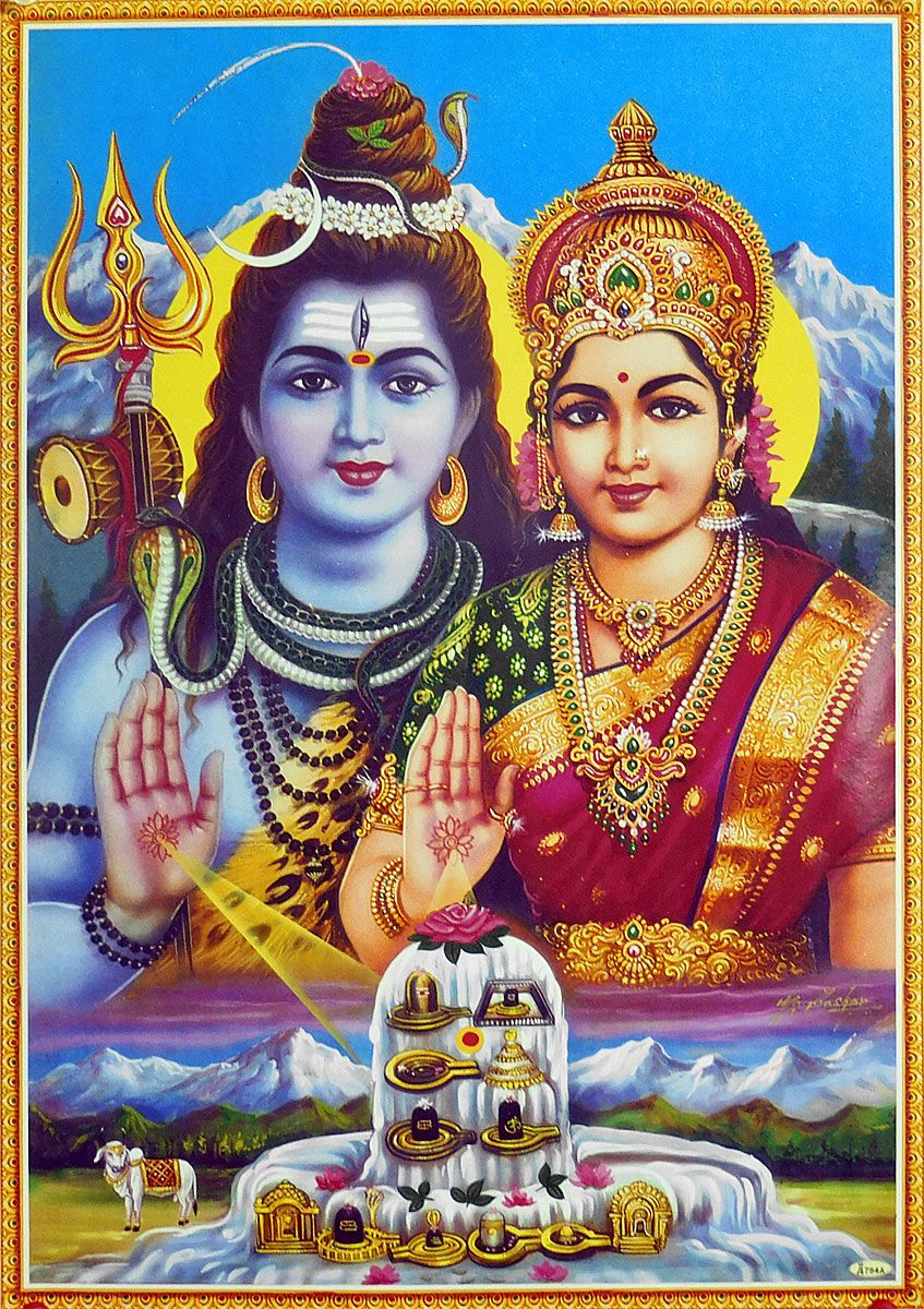 Shop Online Shiva, Parvati with 12 Jyotirlingas