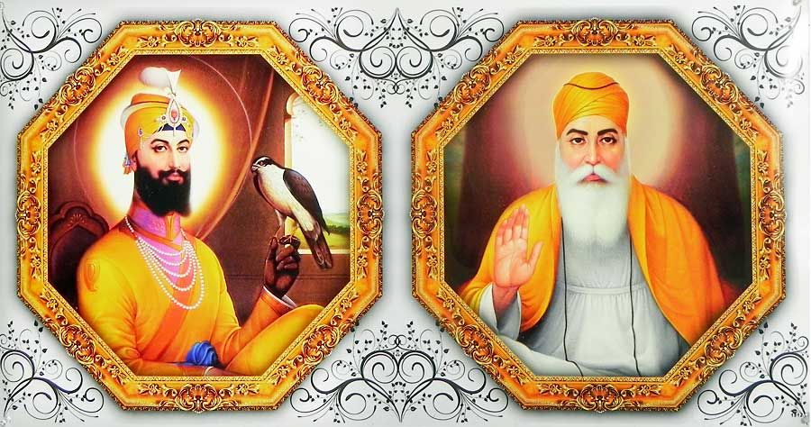 Guru Nanak and Guru Gobind Singh