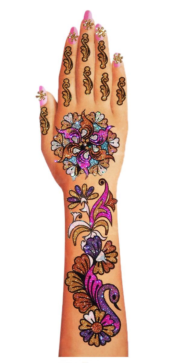 Custom Beauty Body Art Women Finger Full Hand Temporary Fake Henna Tattoo  Sticker - China Temporary Tattoo and Hand Temporary Tattoo price |  Made-in-China.com