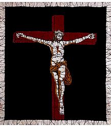 Jesus Christ - Batik Painting - Unframed