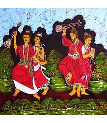 Dancing Baul Singers from West Bengal