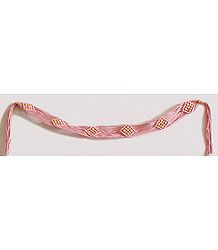 Light Pink Macrame Belt