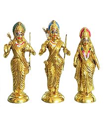 Rama, Lakshmana and Sita
