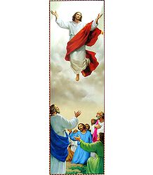 Jesus Christ's Ascension to Heaven - Poster