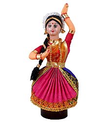 Bharatnatyam Dancer Doll