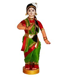 Mohini Attam Dancer - Cloth Doll