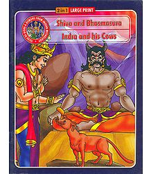 Shiva and Bhasmasura and Indra and his Cows - Book