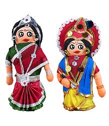 Yashoda Krishna Doll - Set of 2