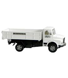 White Truck used for Construction Material