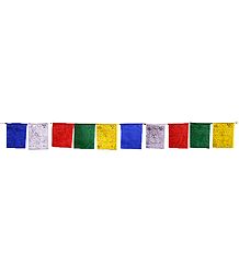 Multicolor Buddhist Prayer Flags