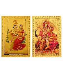 Radha Krishna - Set of 2 Magnets