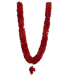Red Synthetic Paper Garland