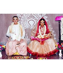 Parents of Sri Chaitanyadev