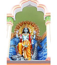 Matsya Avatar - First Incarnation of Lord Vishnu