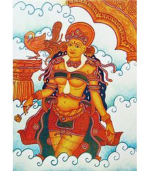 Vishnu as Mohini - Poster