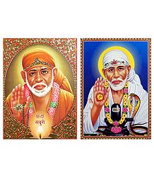 Shirdi Sai Baba - Set of 2 Posters